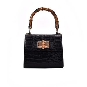 Brand New Bamboo Purse (Black)